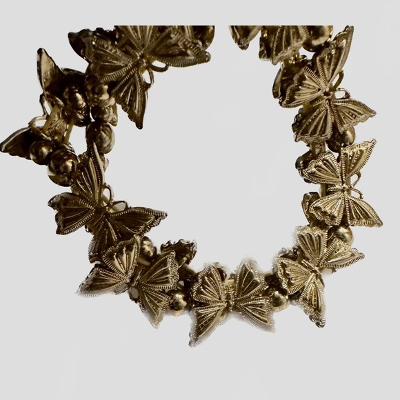 Gold Butterfly Bracelet - Picture 1 of 4